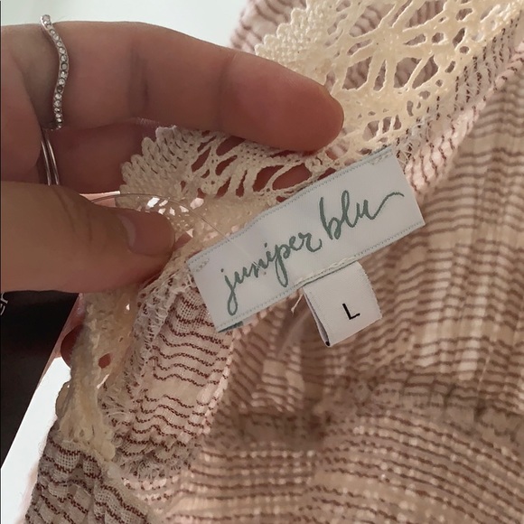 NWT boho long sleeve shirt south moon under - Picture 4 of 4